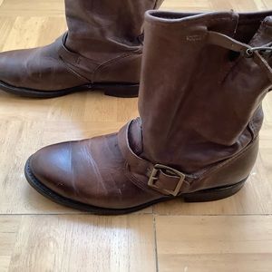 Vintage Shoe Company, Veronica, Brown, Short, Womens’ Boots, Size 8.5